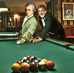BILIÁRD MOZARTTAL